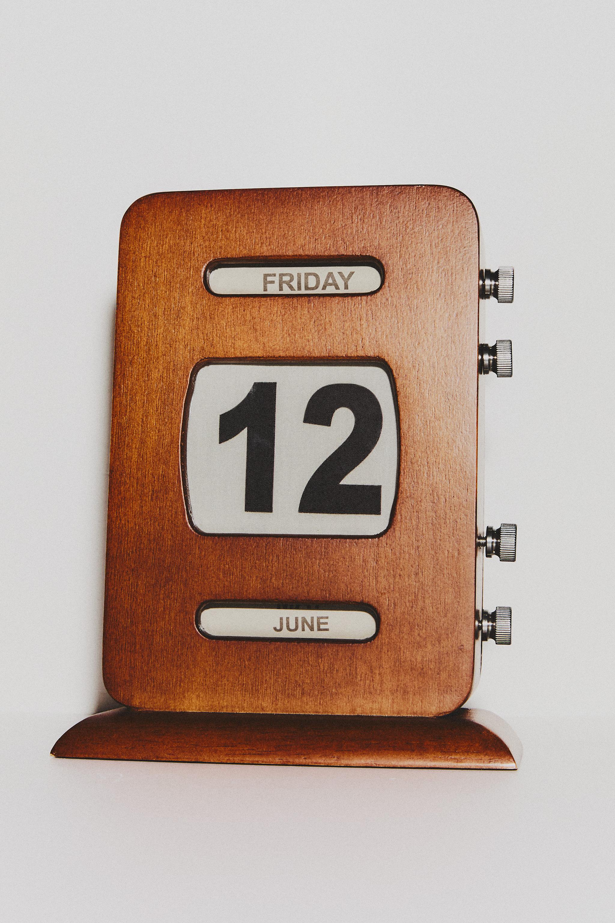 CALENDRIER DE TABLE MANUEL